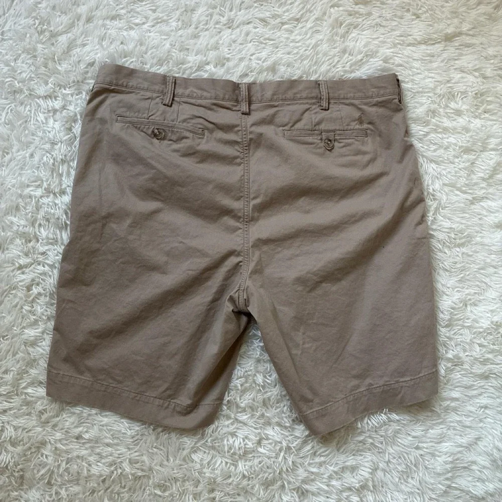 Polo Ralph Lauren Stretch Classic Fit The Polo Chino Shorts 100% Cotton Size 42